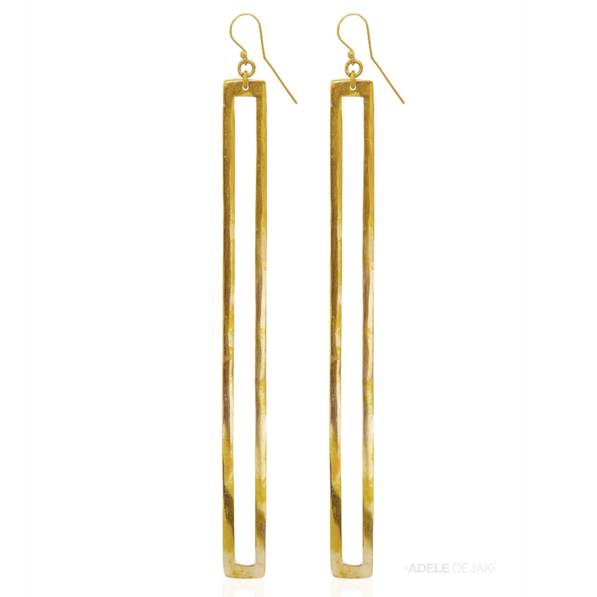 Aode Brass Funky Earrings