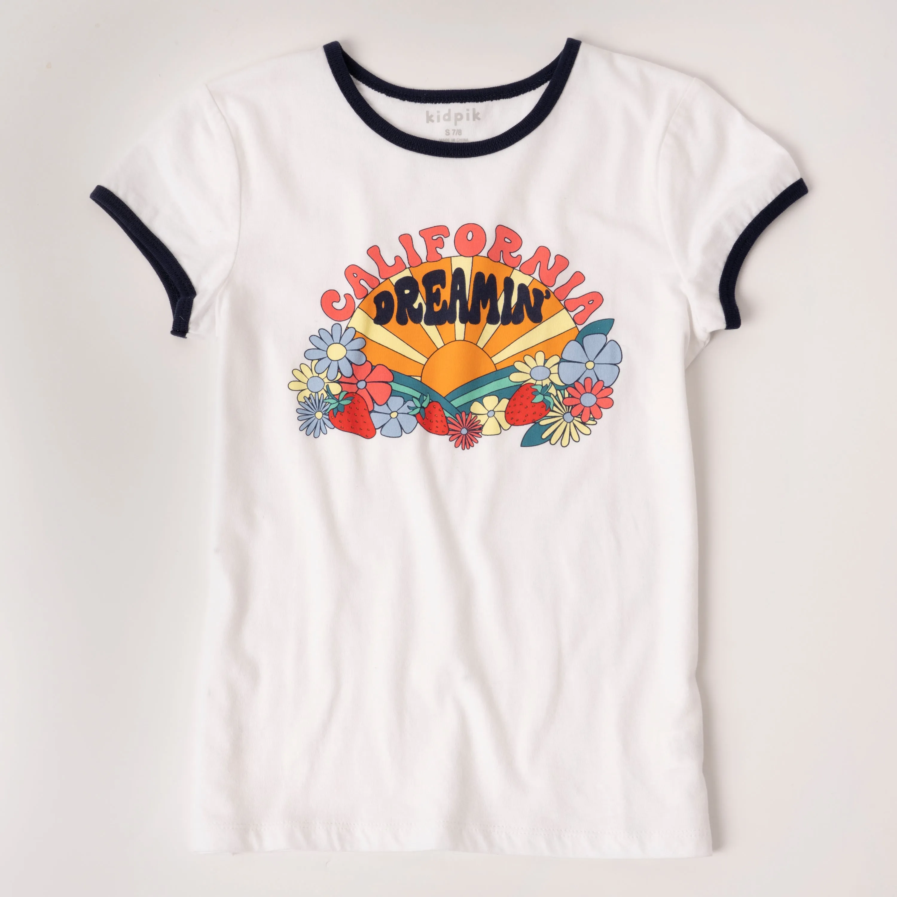 California Dreamin Ringer Tee