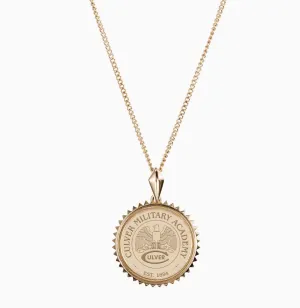 CMA Crest Sunburst Necklace - Cavan Gold