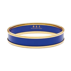 Cobalt & Gold Enamel Bangle