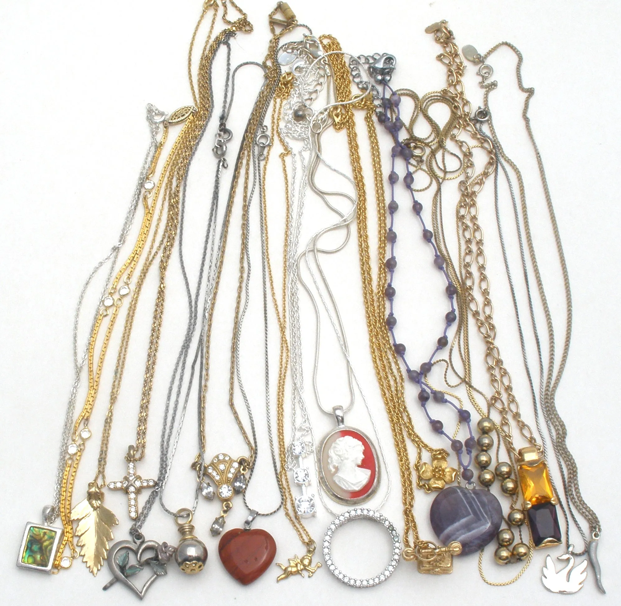 Collection of Vintage to Modern Pendant Necklaces