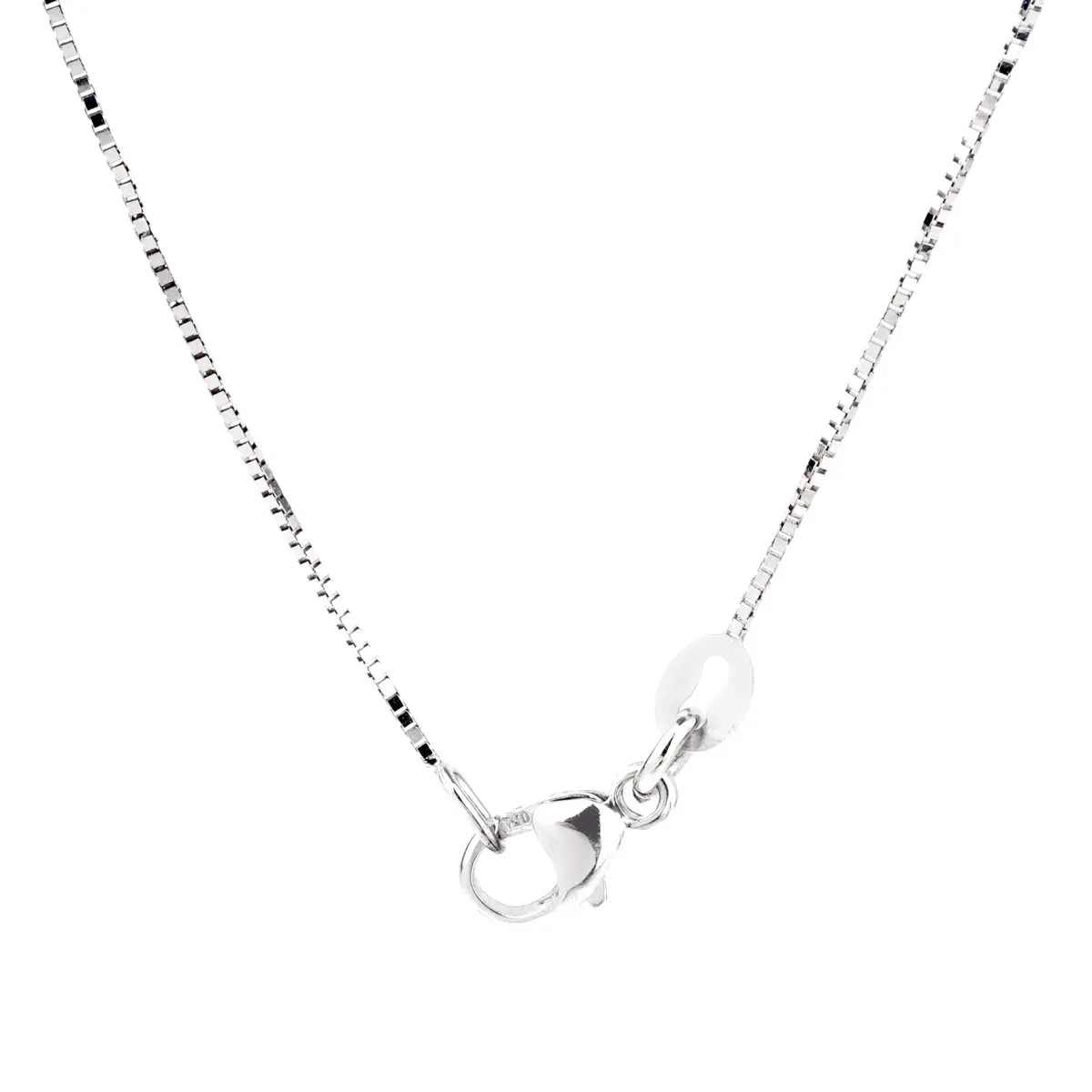 Comete Gioelli Diamond Cross White Gold Necklace