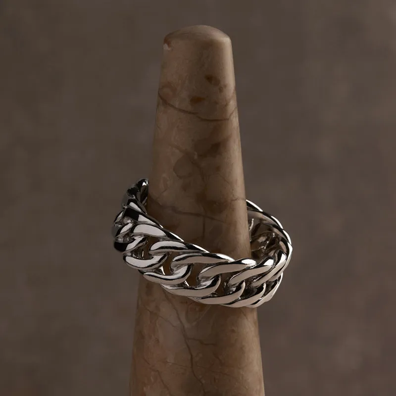 CUBAN MENS RING