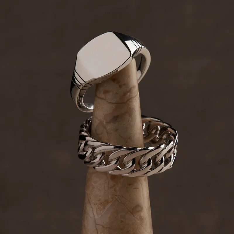 CUBAN MENS RING