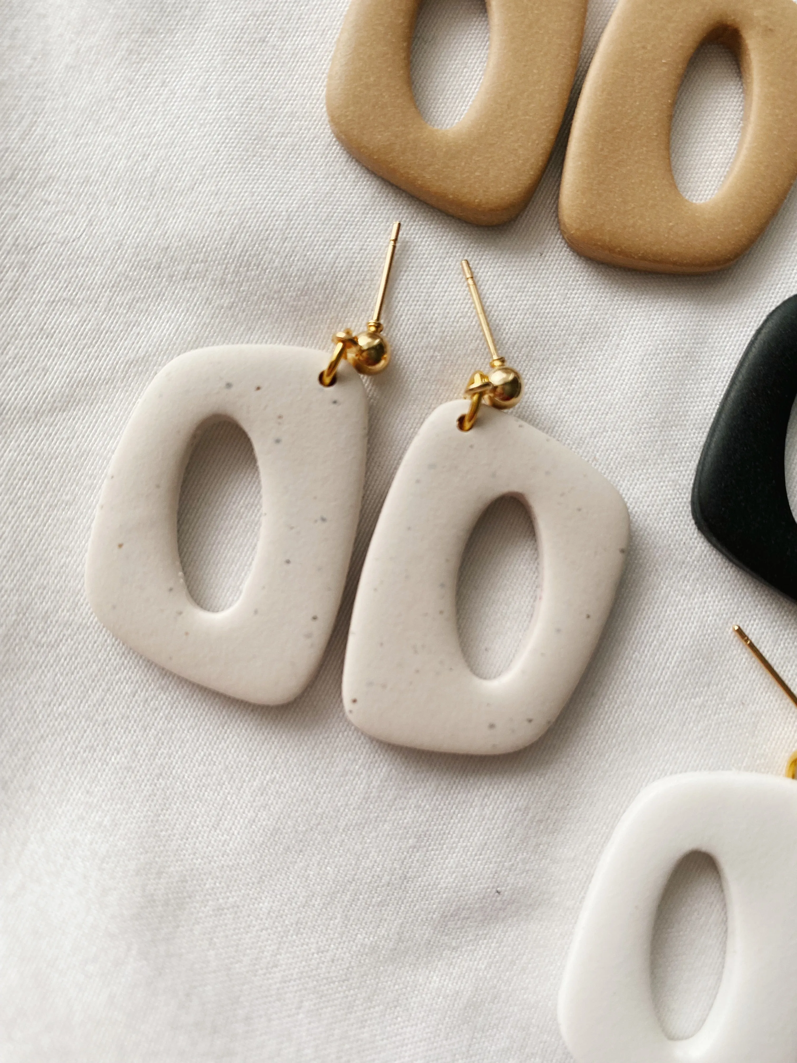 Dani  | The Timeless Collection | Handmade Polymer Clay Earrings