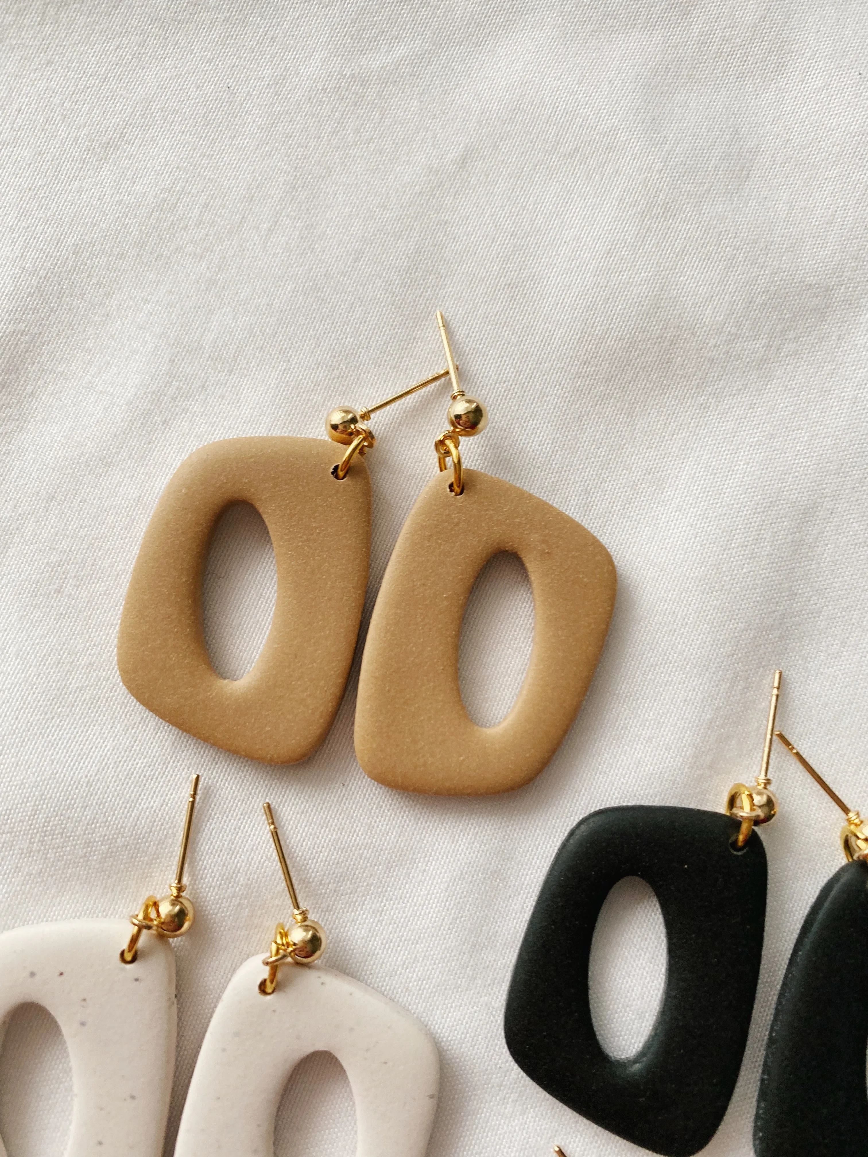 Dani  | The Timeless Collection | Handmade Polymer Clay Earrings