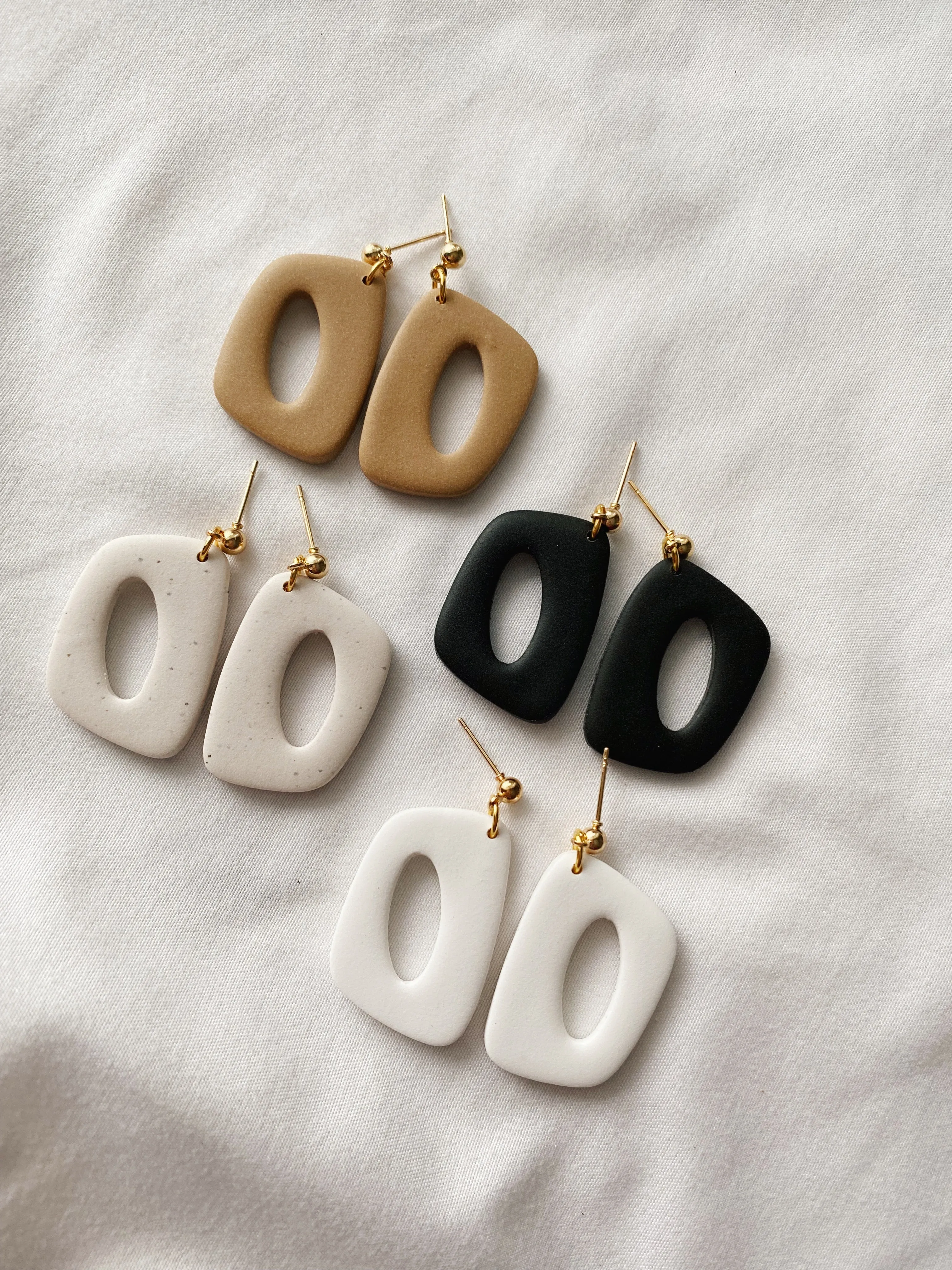 Dani  | The Timeless Collection | Handmade Polymer Clay Earrings