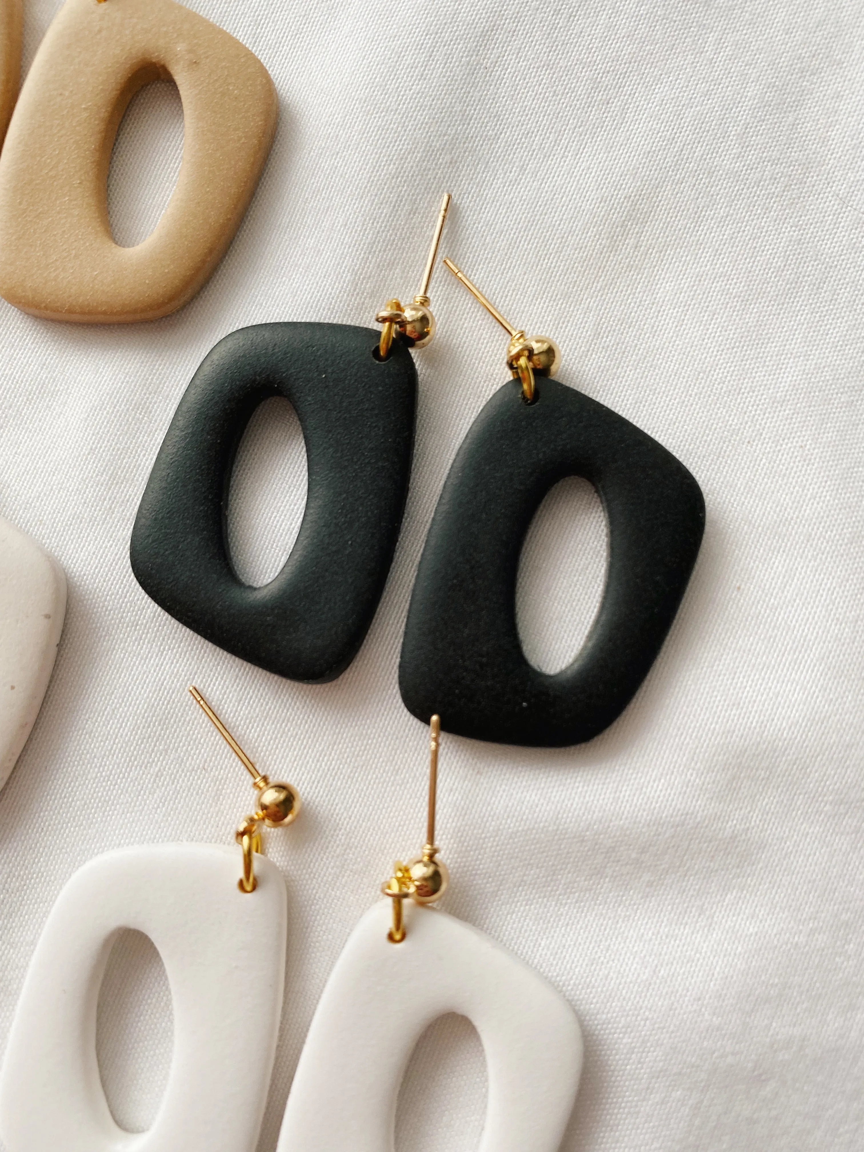 Dani  | The Timeless Collection | Handmade Polymer Clay Earrings