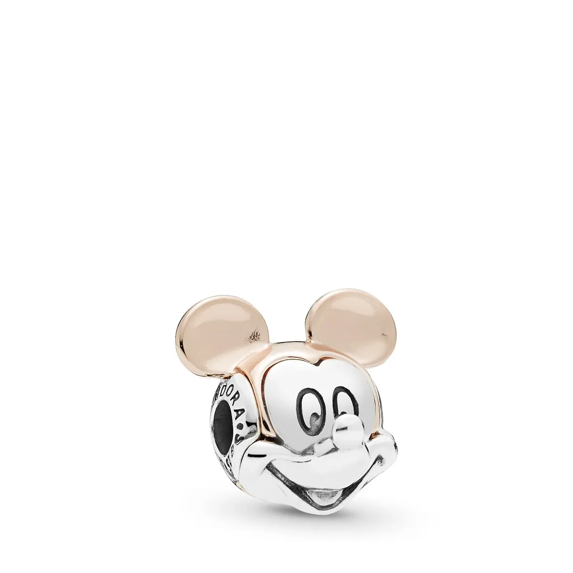 Disney Mickey ESSENCE COLLECTION 14k Rose Gold-plated and silver charm