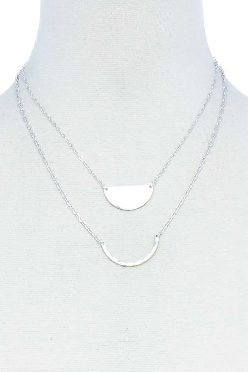 Double Layer Chic Pendant Necklace