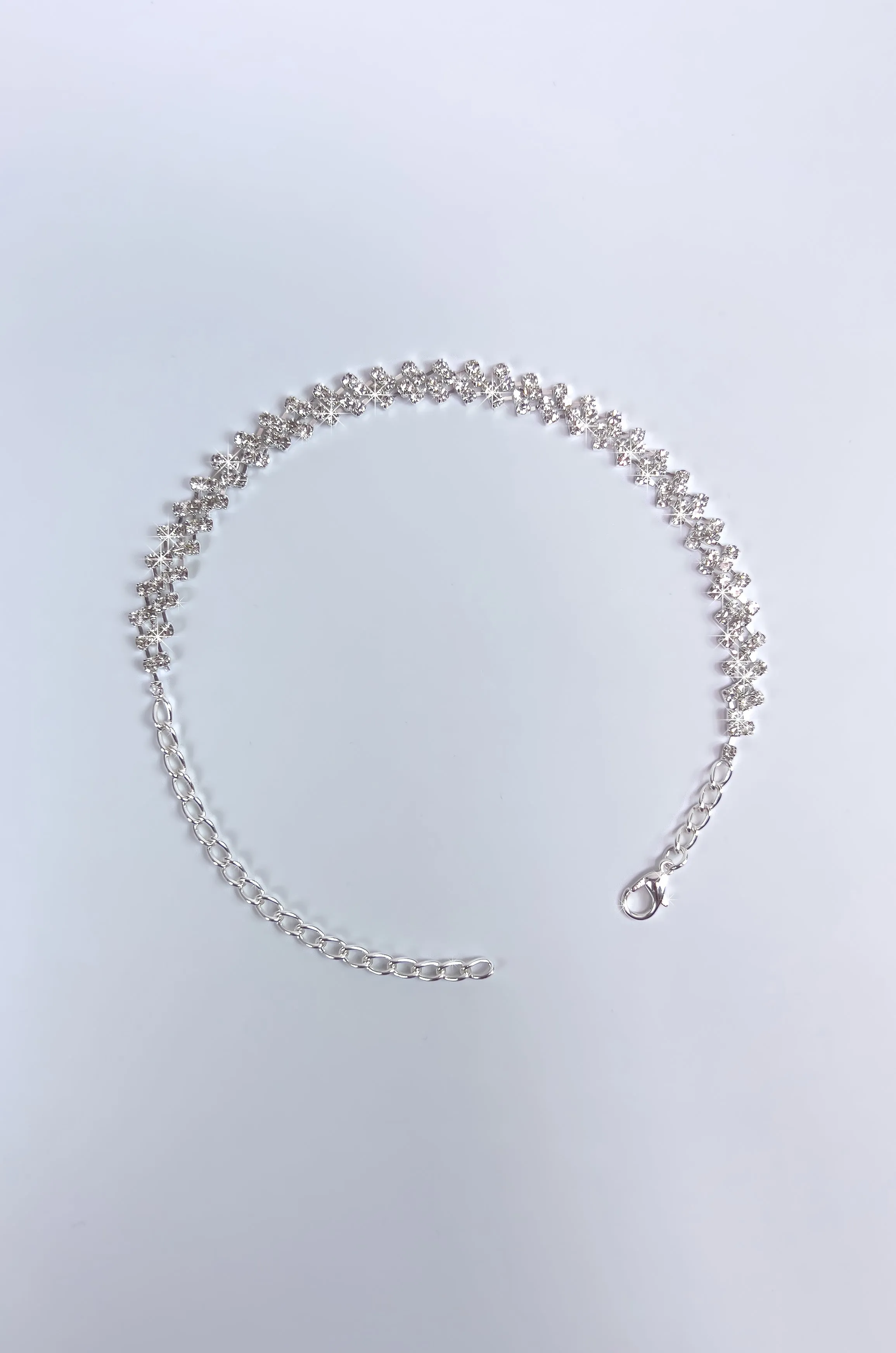 Elite Elegance - Rhinestone Decor Anklet