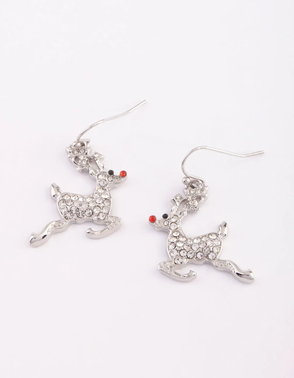 Festive Rudolph Drop Earrings