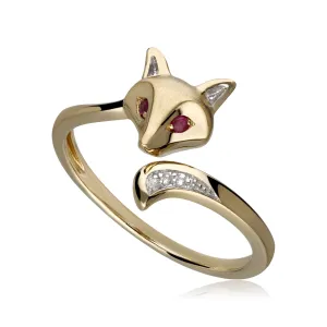 Gardenie Rubin Fuchs Ring