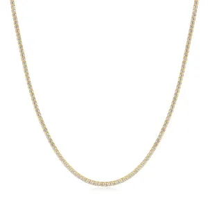 Gold Pavé Necklace