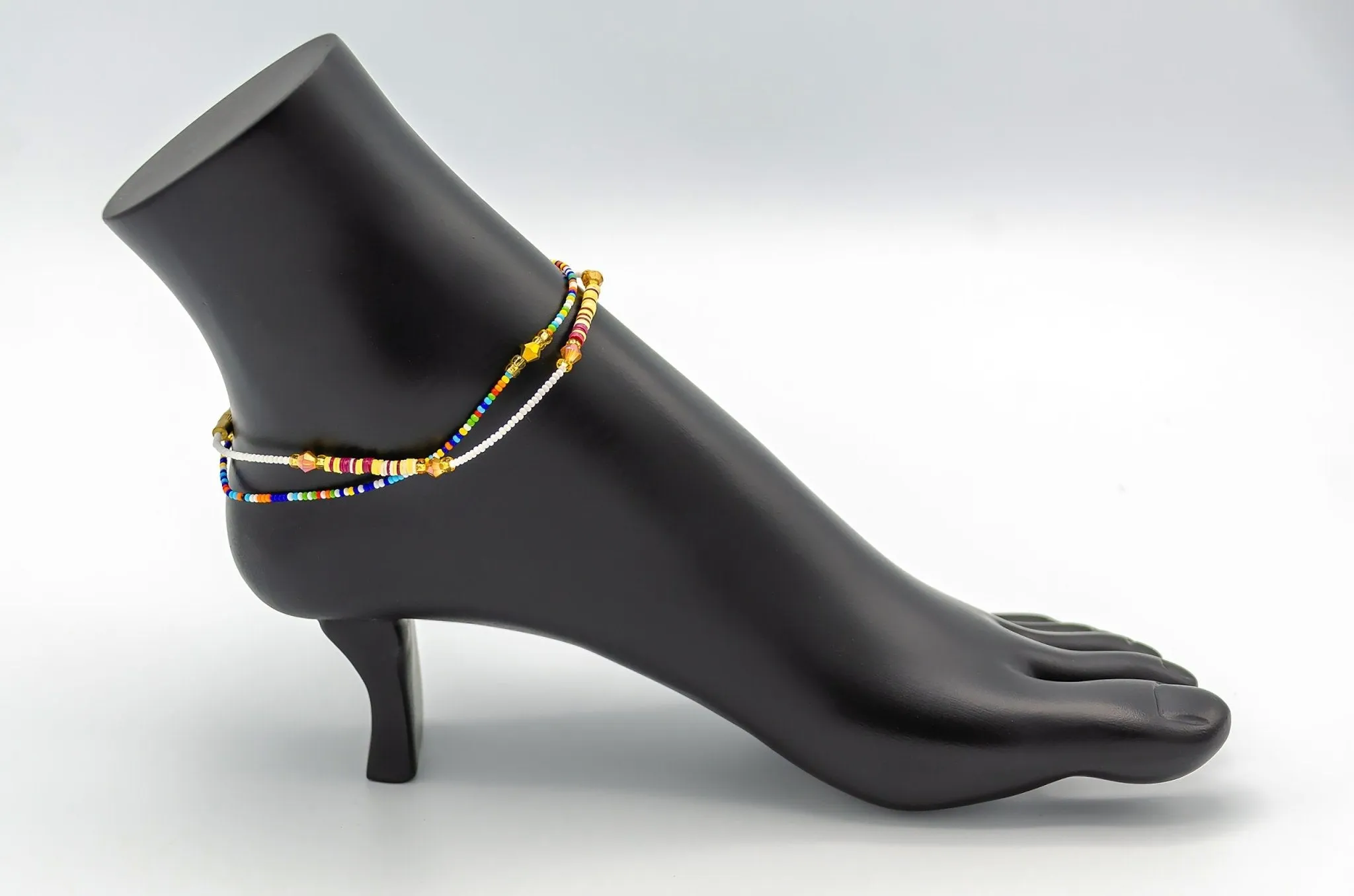 Handcrafted African Beaded Anklet