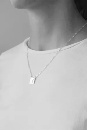 Initial Necklace - Silver