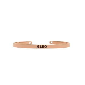 Leo Rosegold Zodiac Band