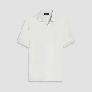 Marled Johnny Collar Polo