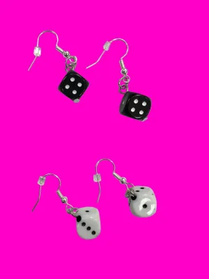 Mini Dice Earrings