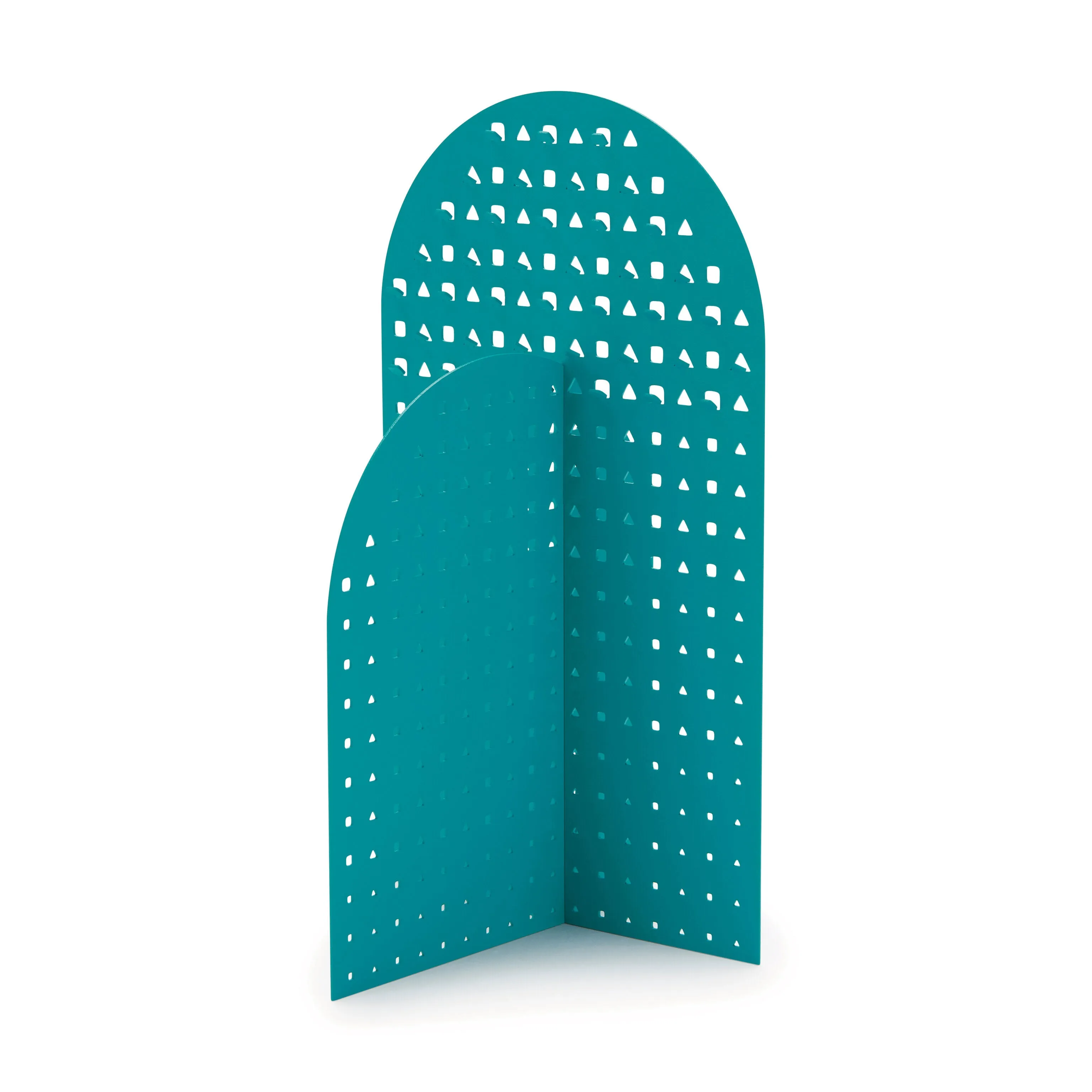 Modern Geometry Jewelry Stand - Teal