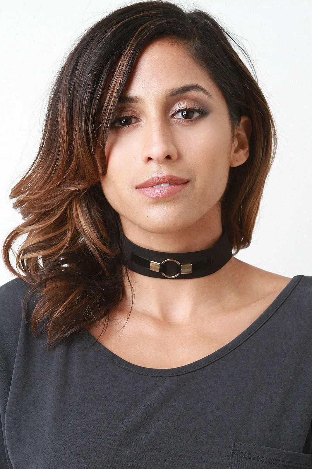 Modern Minimalist Choker Necklace