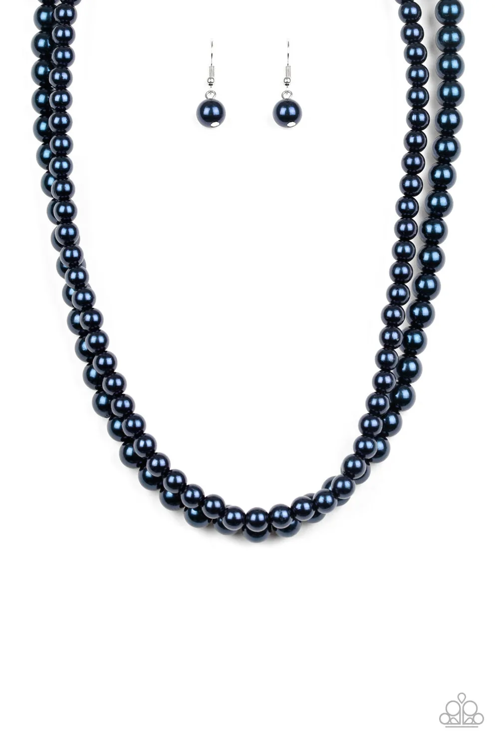 Necklaces Woman Of The Century - Blue Pearls N2423