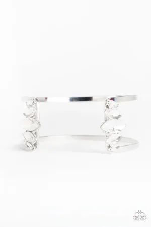 Paparazzi Bracelet ~ Glam Power - White