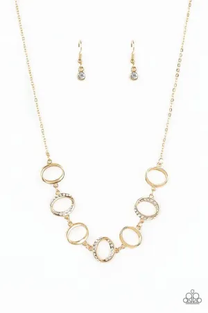 Paparazzi Necklace ~ Inner Beauty - Gold