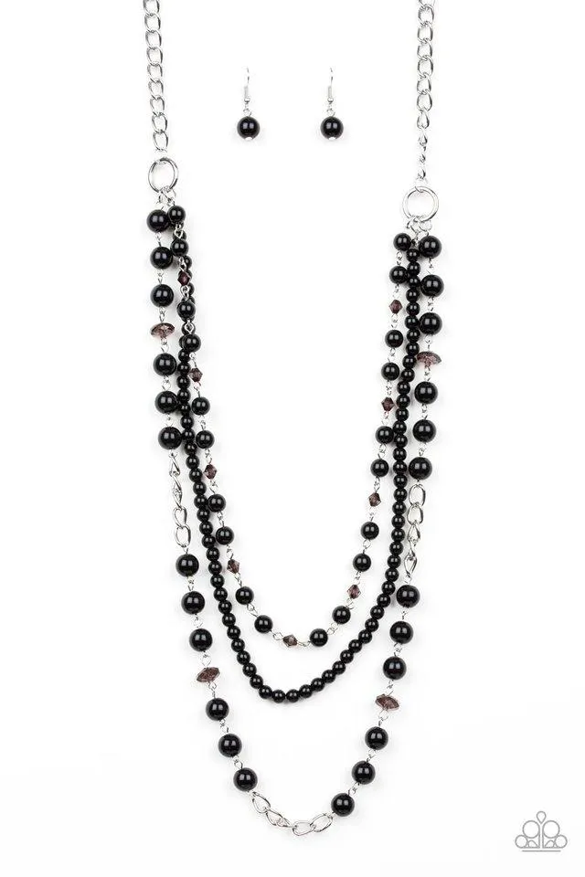 Paparazzi Necklace ~ New York City Chic - Black