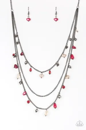 Paparazzi Necklace ~ Pebble Beach Beauty - Multi