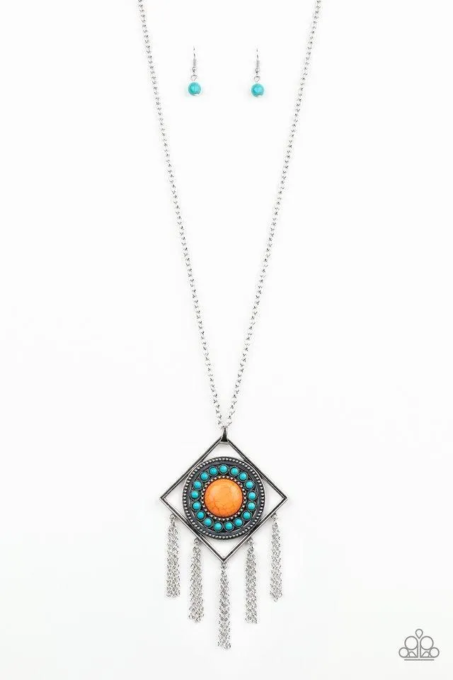 Paparazzi Necklace ~ Sandstone Solstice - Multi