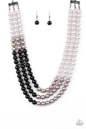 Paparazzi Necklace ~ Times Square Starlet - Black