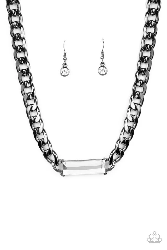 Paparazzi Necklace ~ Urban Royalty - Black