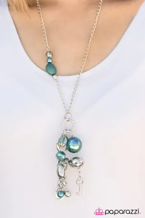 Paparazzi Necklace ~ Wishful Thinking - Blue