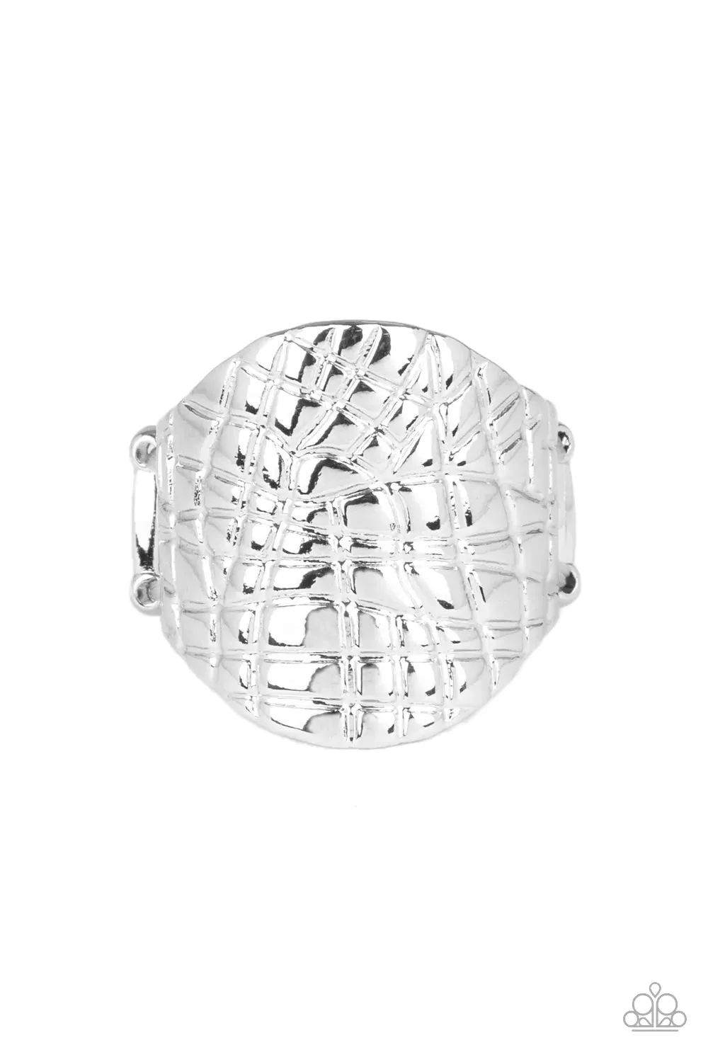 Paparazzi Ring ~ Metal Jungle - Silver