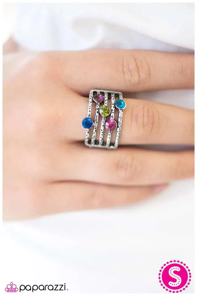 Paparazzi Ring ~ Offbeat - Blue