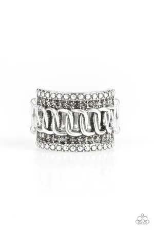 Paparazzi Ring ~ Out For The Count  - Silver