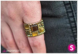 Paparazzi Ring ~ Primitive Perfection - Brass