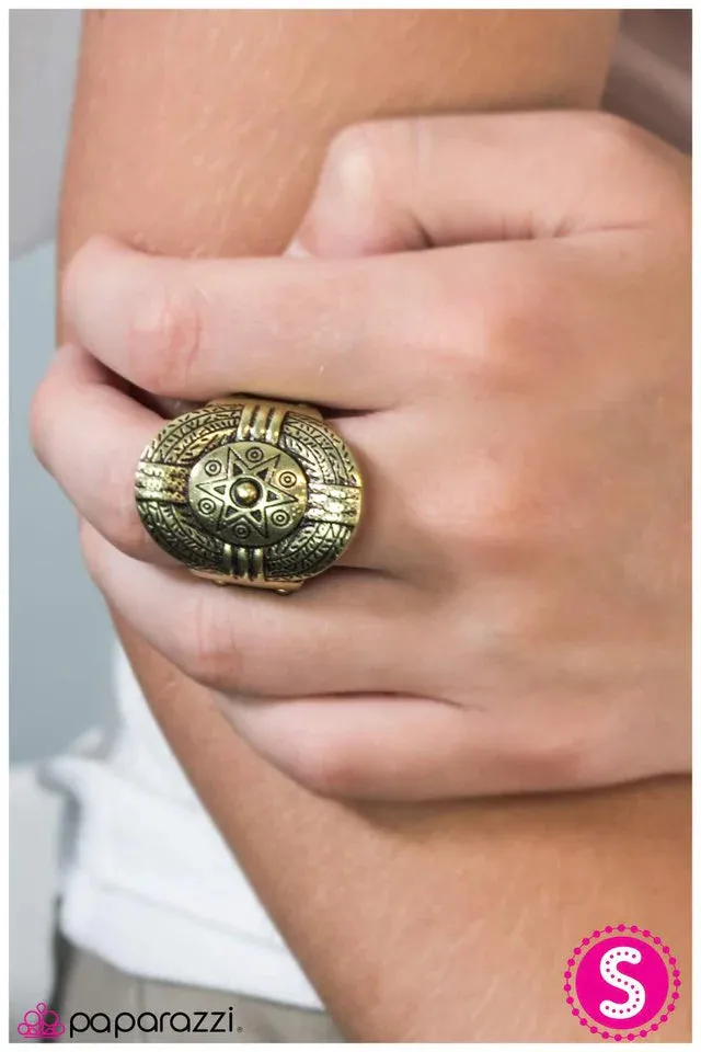 Paparazzi Ring ~ The Second Star To The Right - Brass