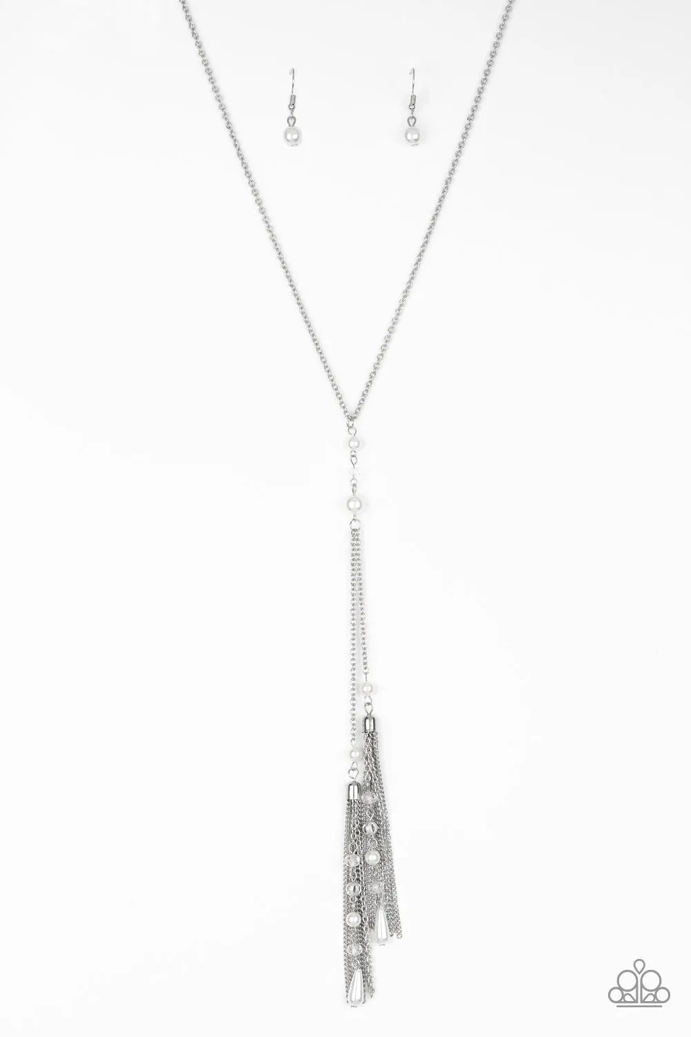 PAPARAZZI Timeless Tassels - Silver