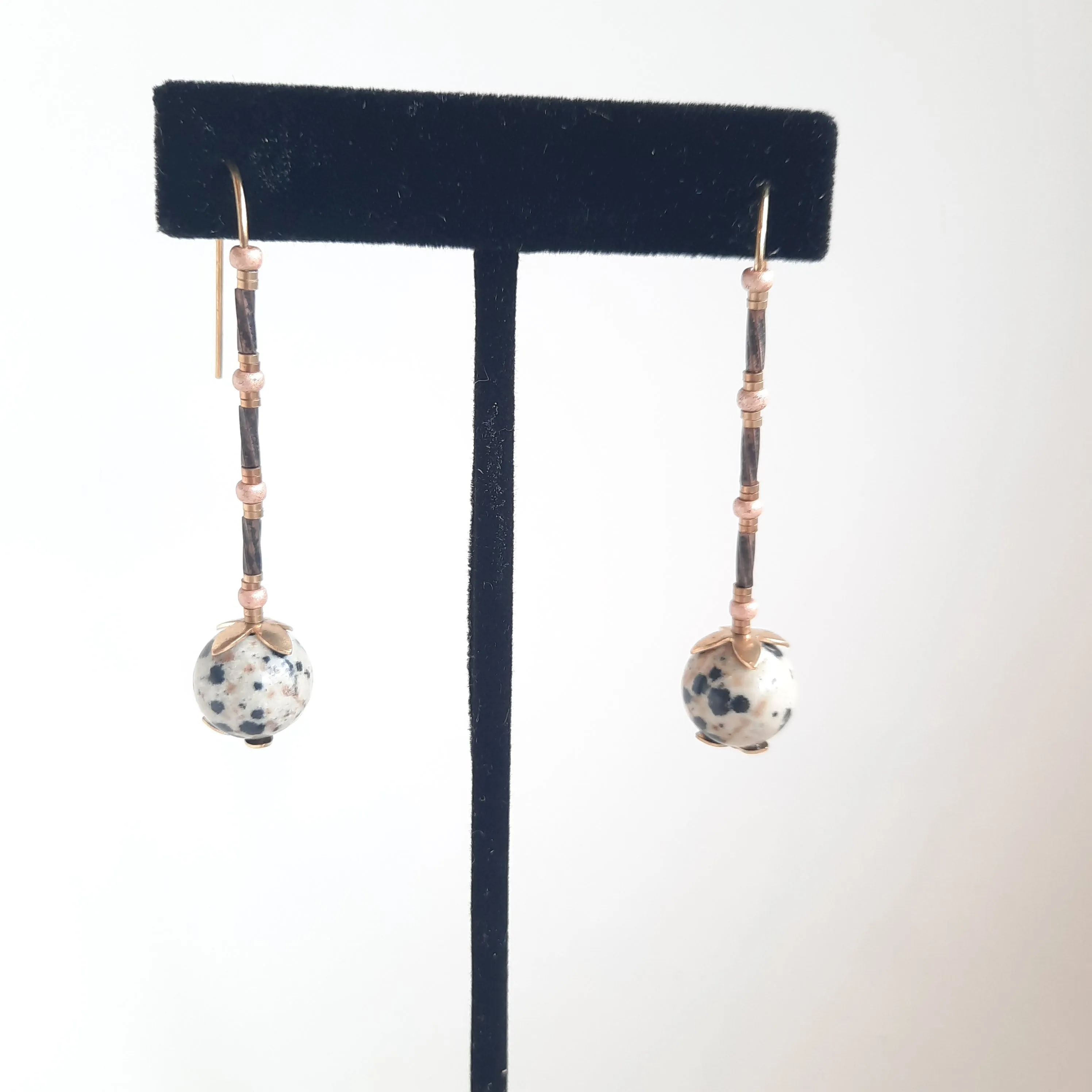 Permanent Baggage Gemstone Earrings