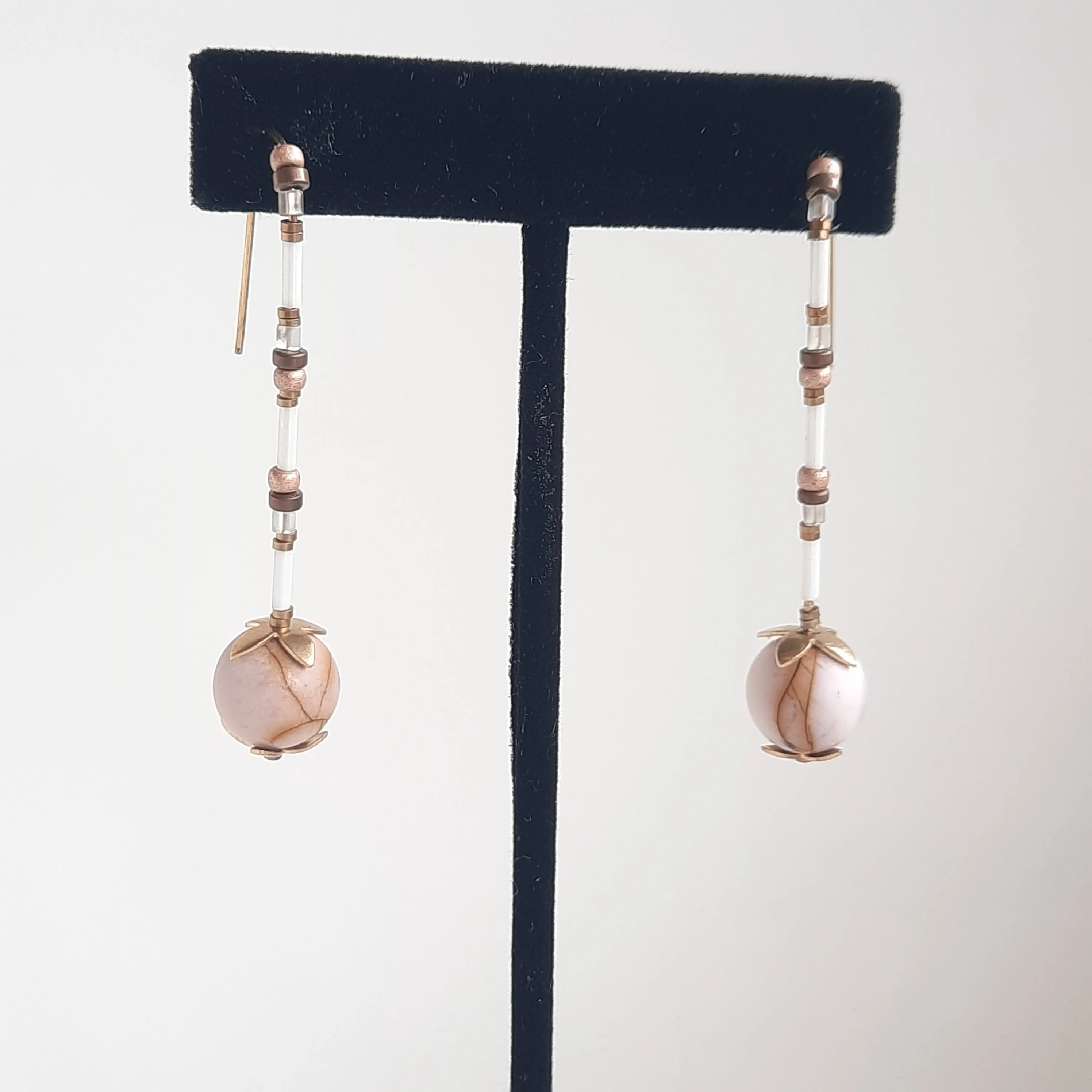 Permanent Baggage Gemstone Earrings