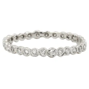 Platinum Diamond Eternity Band