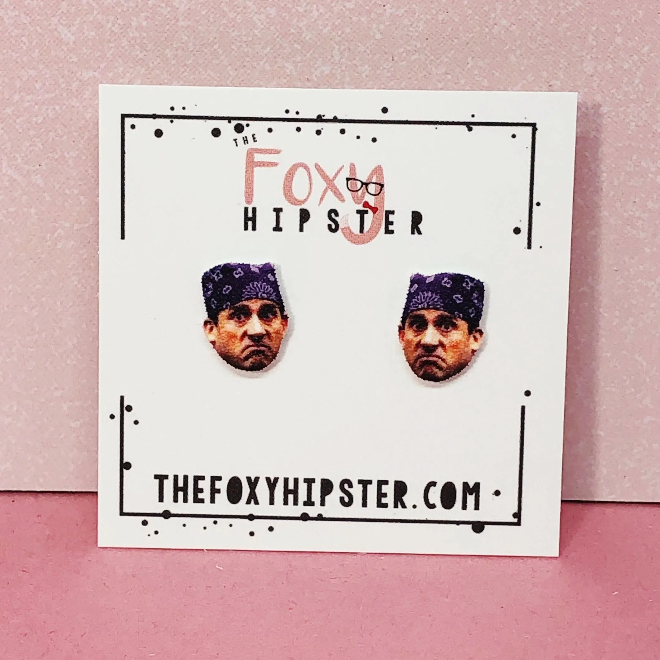 Prison Mike Stud Earrings