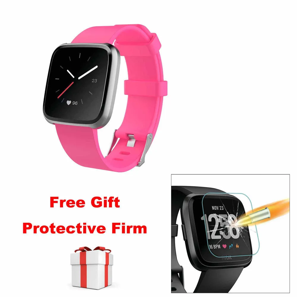 Replacement Band For Fitbit Versa/Versa Lite Starp Soft Silicone Waterproof Wrist Accessories Strap For Fit bit Versa Bracelet