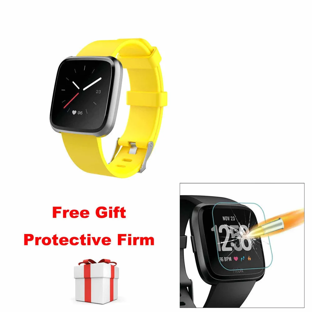 Replacement Band For Fitbit Versa/Versa Lite Starp Soft Silicone Waterproof Wrist Accessories Strap For Fit bit Versa Bracelet