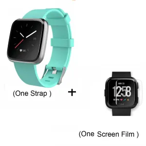 Replacement Band For Fitbit Versa/Versa Lite Starp Soft Silicone Waterproof Wrist Accessories Strap For Fit bit Versa Bracelet