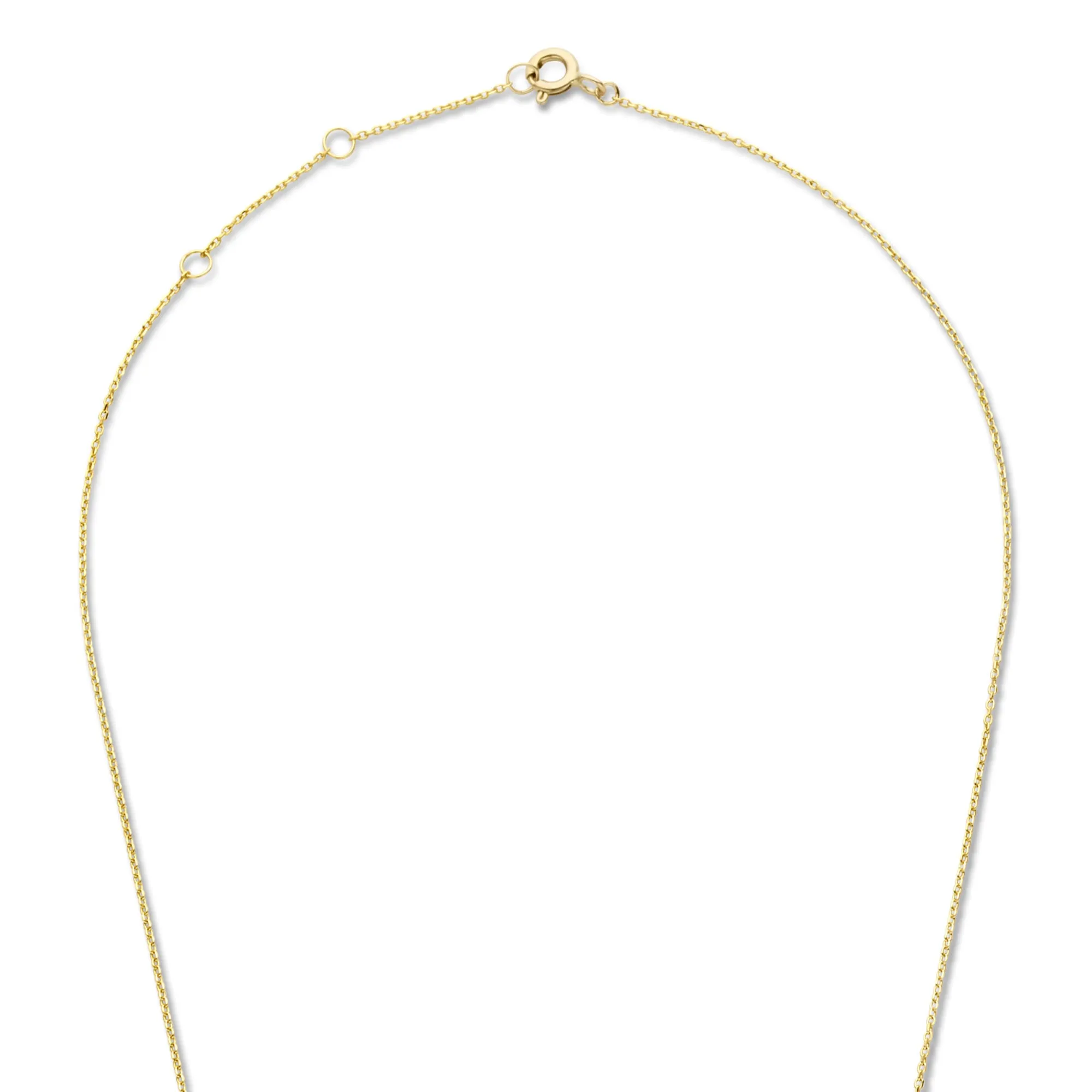 Rivoli Esmée 14 karat gold necklace with zirconia stones