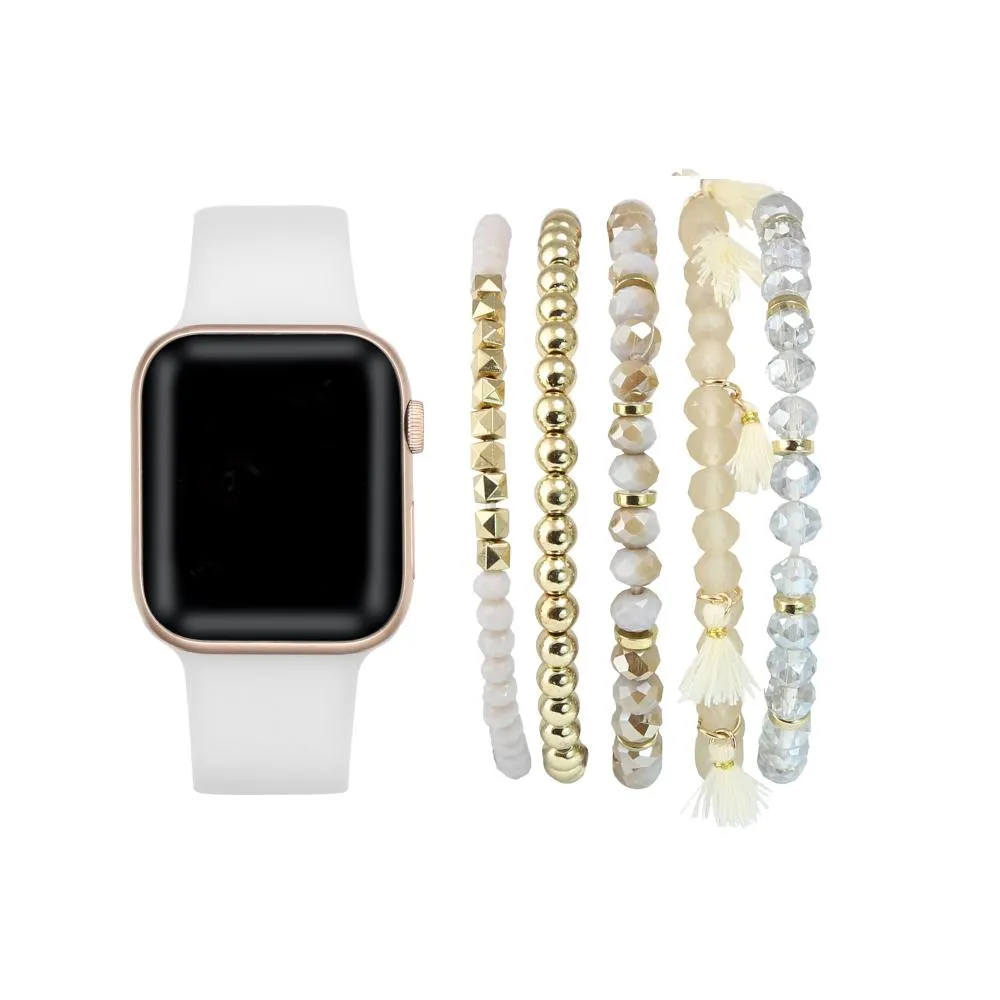 Silicone Band For Apple Watch and Bracelet Bundle - FINAL SALE