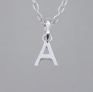 Sterling Silver Initial Necklace